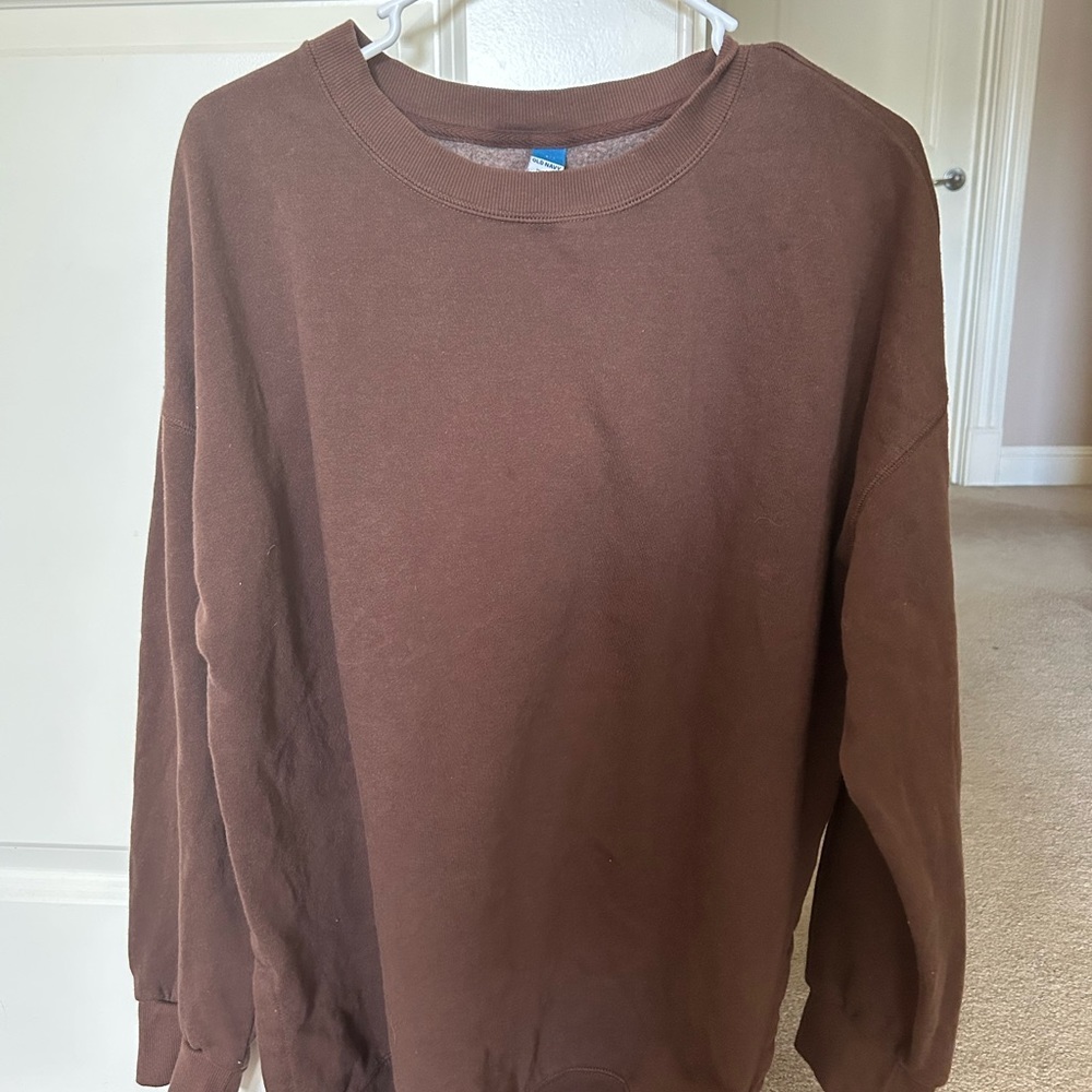 Brown crewneck